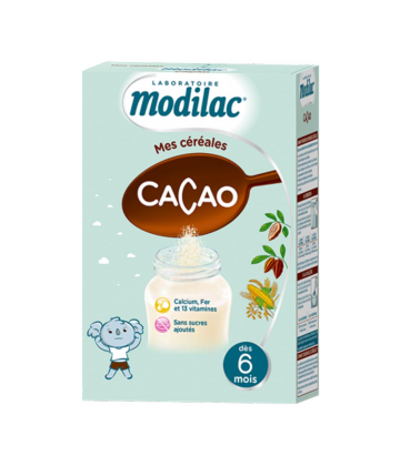 Modilac Les Céréales de Bébé Cacao 300 g