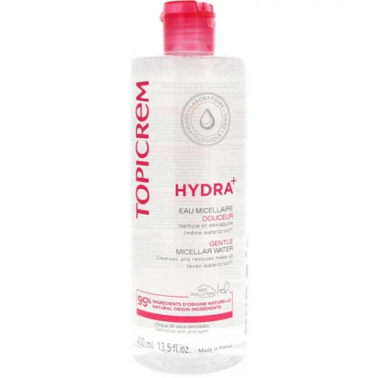 Topicrem Eau Micellaire Douceur Visage et Yeux 400 ml