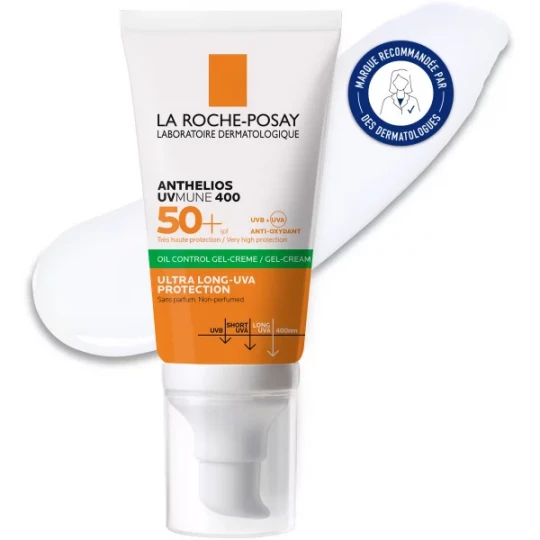 La Roche-Posay Anthelios Gel-Crème Visage Sans  Parfum SPF50+  50 ml