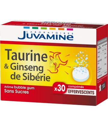 Juvamine Fizz Taurine Ginseng x 30