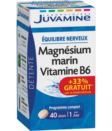 Juvamine Magnésium Vitamine B6 x 45