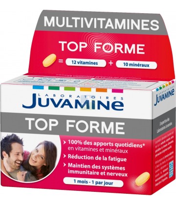 Juvamine Multivitamines Top Forme x 30