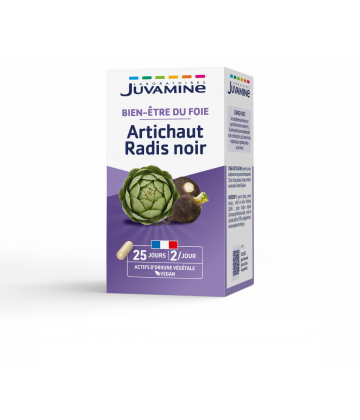 Juvamine Phyto Artichaut Radis Noir x 50