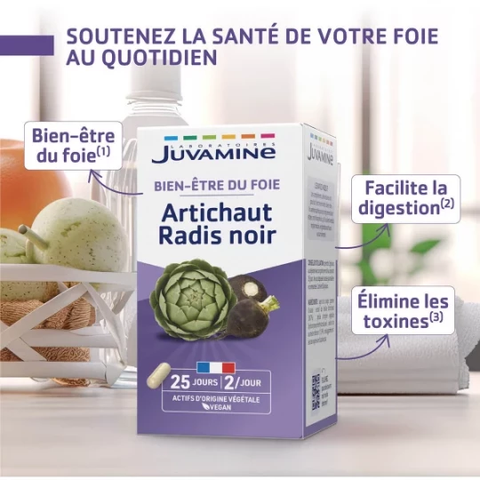 Juvamine Phyto Artichaut Radis Noir x 50 - image 2
