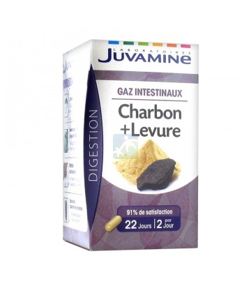 Juvamine Phyto Charbon + Levure x 45