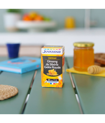 Juvamine Phyto Ginseng de Sibérie et Gelée Royale x 30