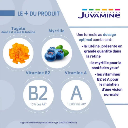 Juvamine Phyto Lutéine Myrtille x 40 - image 5