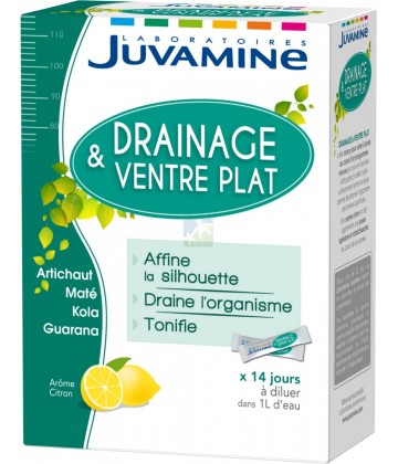 Juvamine Minceur Drainage et Ventre Plat x 14