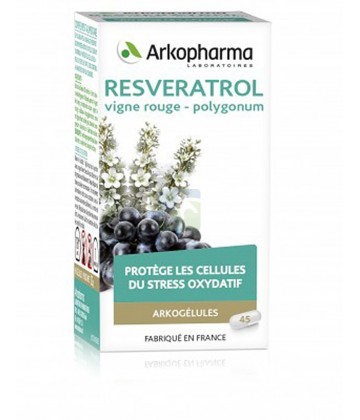 Arkogélules Resveratrol x 45