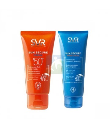 SVR Sun Secure Coffret Crème Confort SPF 50+ 50 ml + Lait Après Soleil 50 ml OFFERT