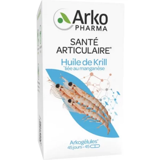 ArkoGélules Huile de Krill Manganèse Gélules x 45