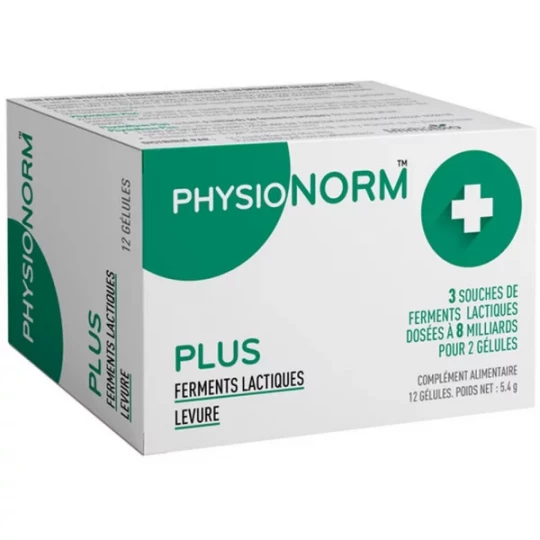 Immubio Physionorm Plus Gélules x 12