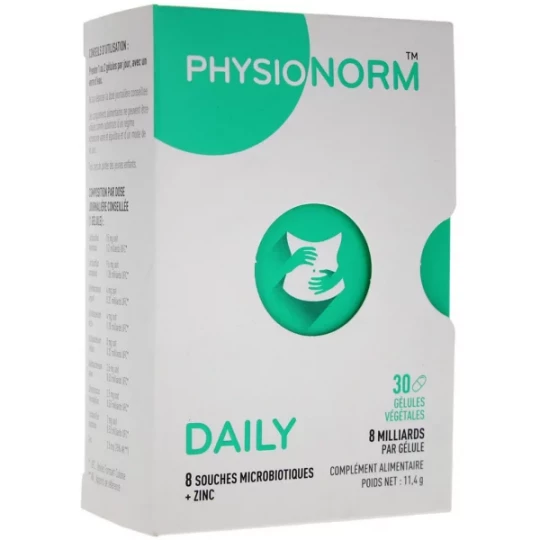 Immubio Physionorm Daily Gélules x 30