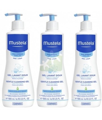 Mustela Gel Lavant Doux 3 x 500 ml