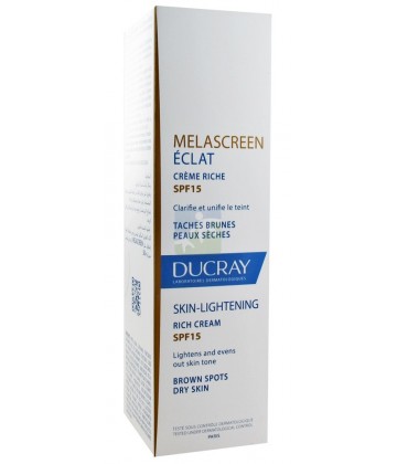 Ducray Melascreen Eclat Crème Riche SPF15 40 ml         