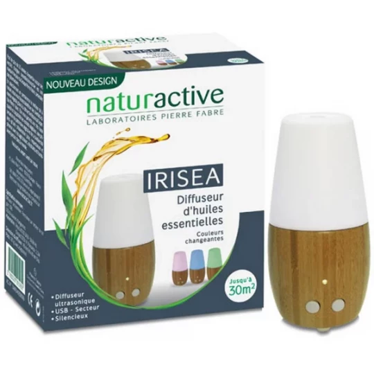Naturactive Diffuseur d'Huiles Essentielles Ultrasonique Irisea