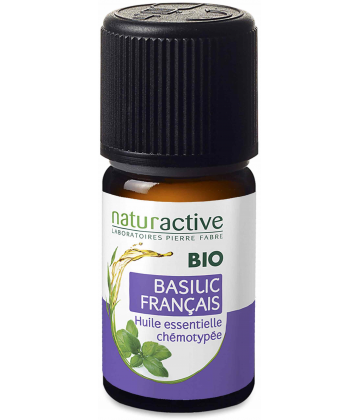 Naturactive Huile Essentielle Bio Basilic Français 5 ml