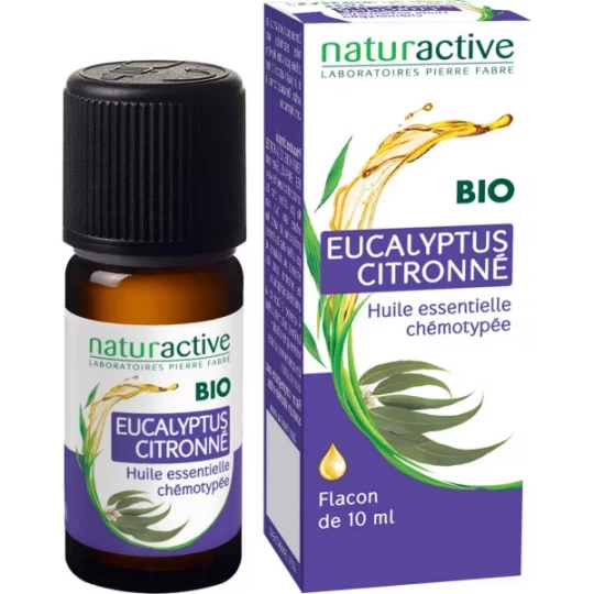 Naturactive Huile Essentielle Bio Eucalyptus Citronné 10 ml