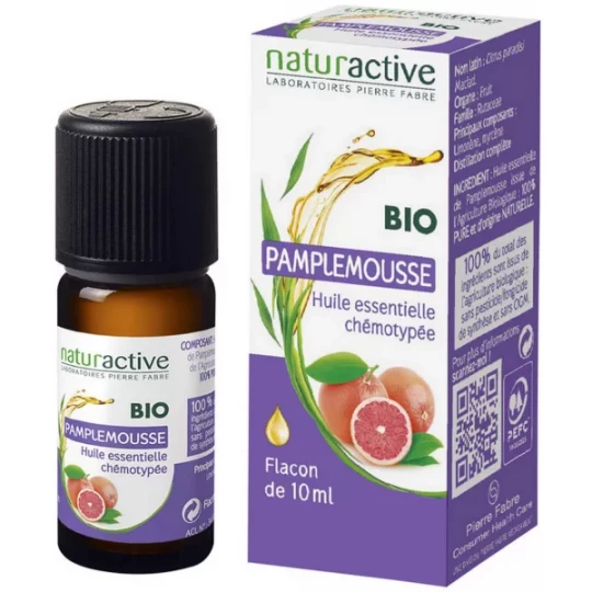 Naturactive Huile Essentielle Bio Pamplemousse 10 ml