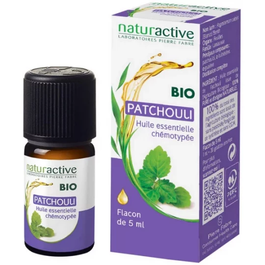 Naturactive Huile Essentielle Bio Patchouli 5 ml