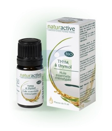 Naturactive Huile Essentielle Bio Thym Vulgaire à Thymol 5 ml