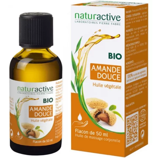 Naturactive Huile Végétale Amande Douce Bio 50 ml