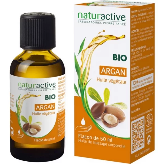 Naturactive Huile Végétale Argan Bio 50 ml