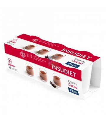 PiLeJe Insudiet Crème Cacao Sans Gluten 3 x 150 g