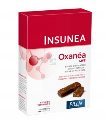 PiLeJe Insunéa Oxanéa Life Barres Chocolatées Baies et Graines x 7
