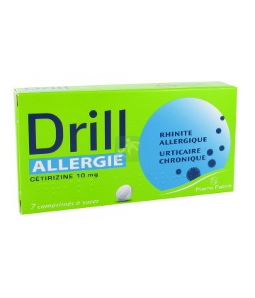 Drill Allergie Cetirizine 10 mg x 7