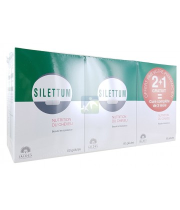 Silettum Gélules 2 x 60 + 60 OFFERTES