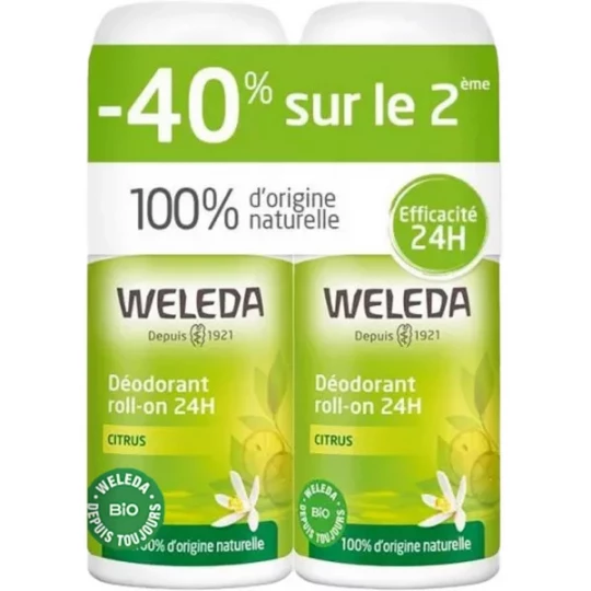 Weleda Citrus Déodorant Roll-On 24h - image 2