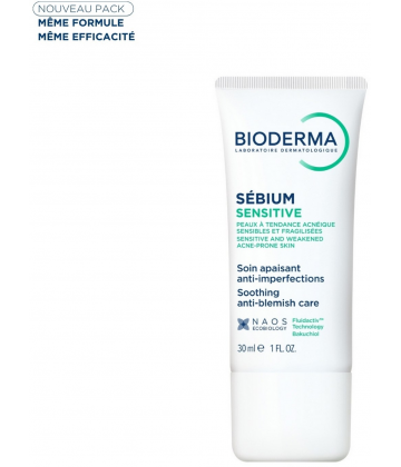 Bioderma Sébium Sensitive Soin Apaisant Anti-Imperfections 30 ml