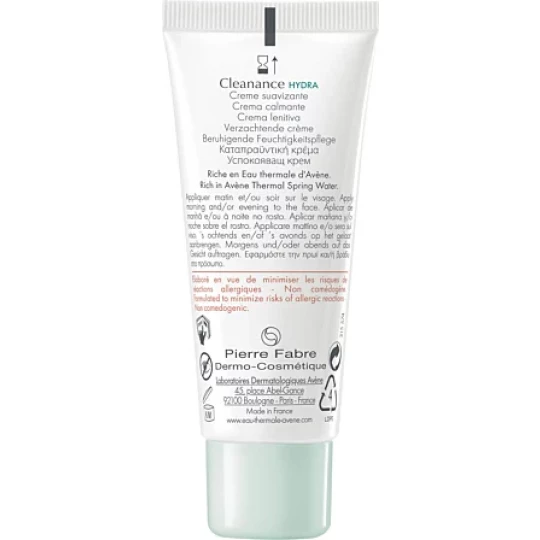 Avène Cleanance HYDRA Crème Apaisante 40 ml - image 4