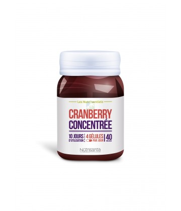 Nutrisanté Les Nutri'Sentiels Cranberry 50 mg PACS x 20