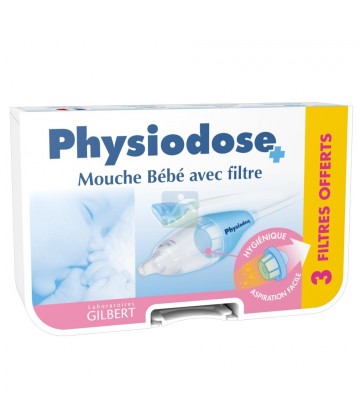 Physiodose Mouche-Bébé avec Filtre + 3 Filtres Offerts