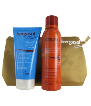 Bergasol Coffret Brume Rafraîchissante SPF 20 150 ml + Crème Hydratante Après-soleil 150 ml OFFERTE