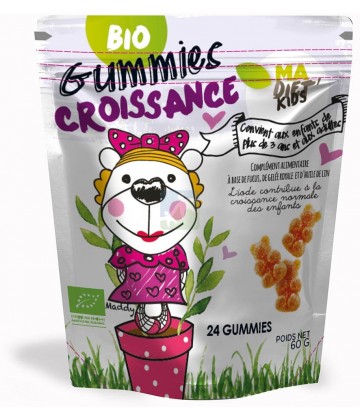 Madia Bio Kids Gummies Croissance x 24