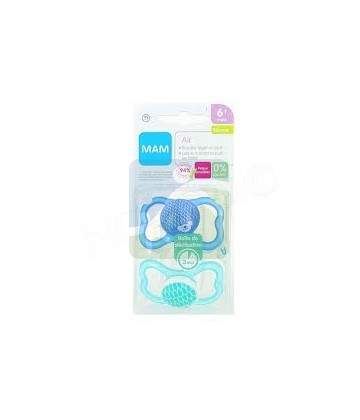 MAM Sucette Air 6+ mois Silicone n°71 x 2
