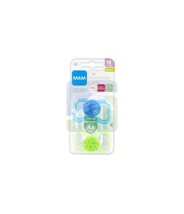 MAM Sucette Air 18+ mois Silicone n°52 x 2