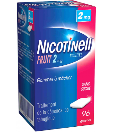 Nicotinell Fruits 2 mg Sans Sucre x 96