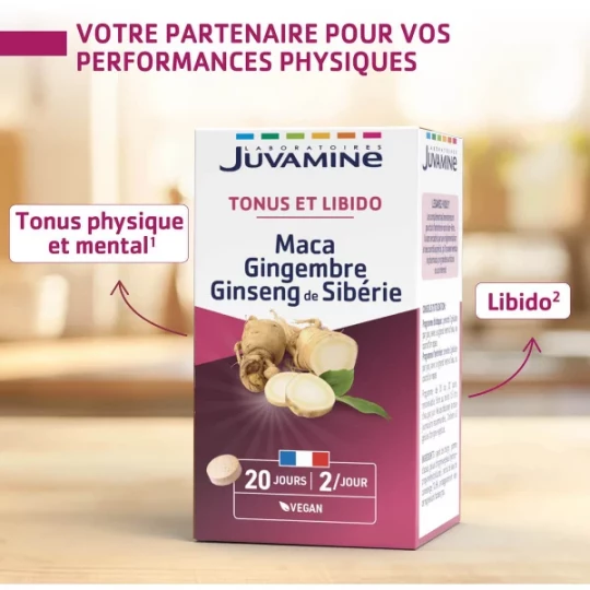 Juvamine Phyto Maca Ginseng Gingembre x 40 - image 2