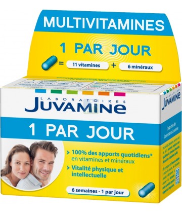 Juvamine Multivitamines 1 par jour x 45