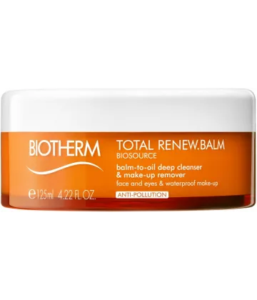 Biotherm Biosource Total Renew.Balm Démaquillant Nettoyant Profond 125 ml
