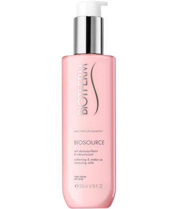 Biotherm Biosource Lait Démaquillant Adoucissant Peau Sèche 200 ml