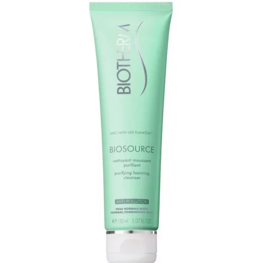 Biotherm Biosource Gel Moussant Nettoyant Purifiant Peau Normale à Mixte 150 ml