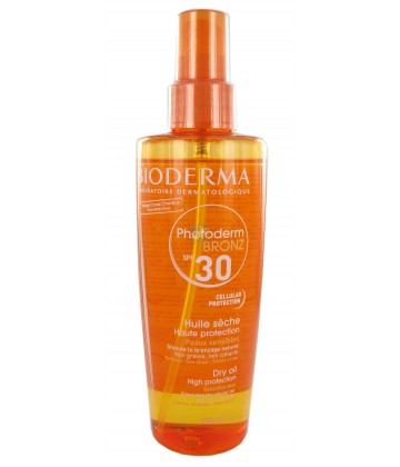 Bioderma Photoderm Bronz Huile Sèche SPF30 200 ml