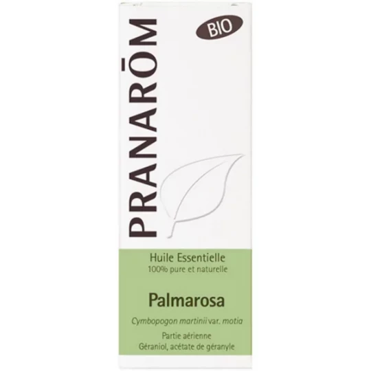 Pranarôm Huile Essentielle Bio Palmarosa 10 ml