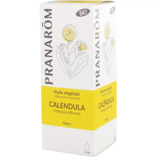 Pranarôm Huile Végétale Calendula Bio 50 ml