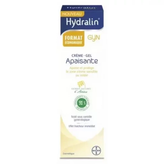 HydralinGyn Crème-Gel Apaisante Apaise et Protège la Zone Intime